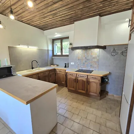 Maison Confort Avec Parking, Campagne - 4 Pers. - Fr-1-616-578 * Saint-Alvère